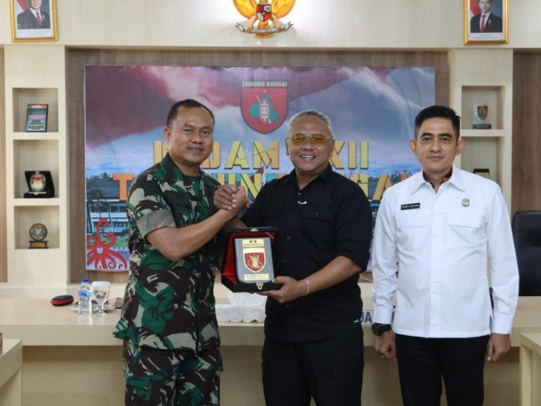Perkuat Sinergitas, Tim PKDN Sespimti Polri Kunjungi Kodam XXII Tambun Bungai