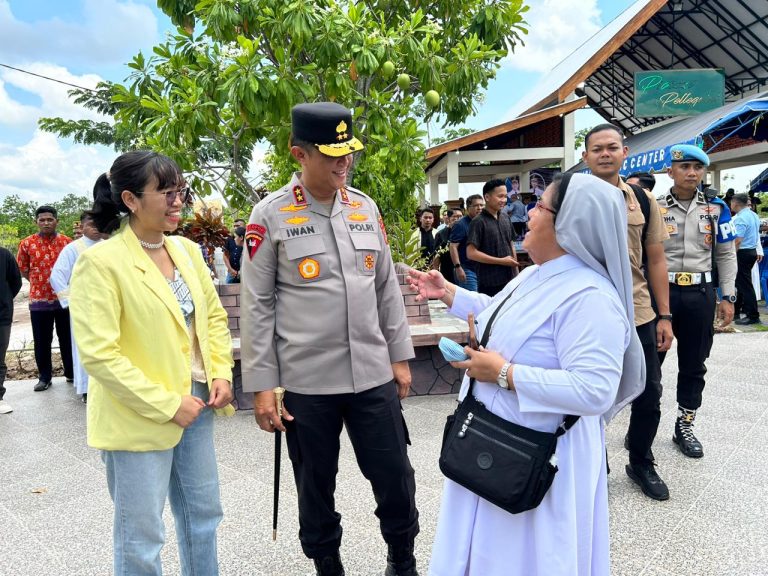 Kapolda Kalteng Hadiri Peresmian Jalan Salib Catholic Center Palangka Raya, Ajak Perkuat dan Jaga Toleransi Beragama