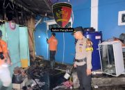 Call Center 110 Terima Laporan Kebakaran, Petugas Pamapta Polres Jakbar Langsung Bergerak Ke Lokasi Kebakaran