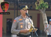 Kapolres Demak Pimpin Apel Gelar Pasukan Operasi Zebra Candi 2025