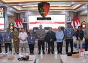 Teken MoU dengan Pengawas Eksternal, Wakapolda Pastikan Penerimaan Polri di Polda Kalteng Berjalan Sesuai Prinsip BETAH