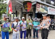 Jum’at Berkah, Satlantas Polres Demak Layani Kesehatan Gratis dan Ingatkan Tertib Lalu Lintas