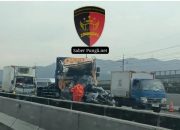 Tabrakan Beruntun di Tol Purbaleunyi Arah Jakarta, Banyak Kendaraan Rusak Parah