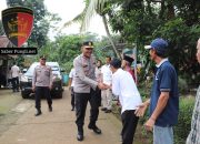 Kapolres Kendal Silaturahmi dengan Warga Dusun Genting, Apresiasi Solidaritas Saat Laka Air