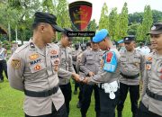 Sipropam Polres Demak Gelar Gaktibplin Anggota dalam Rangka Operasi Lilin Candi 2025