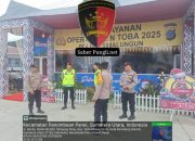 Kasat Samapta Polres Simalungun Cek Langsung 5 Pos Lilin Toba 2025: “Situasi Aman, Lalu Lintas Lancar!”