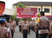 Kapolrestabes Semarang Pimpin Upacara Kenaikan Pangkat Perwira Dan Bintara Polri TMT 1 Januari 2026