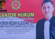 Rumah Hukum dan Media Choirun Nidzar Alqodari Konsisten Membela Kaum Tertindas