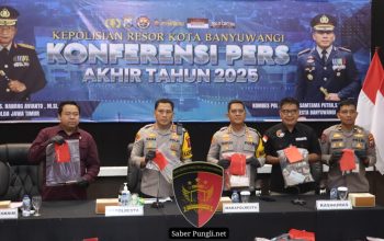 Polresta Banyuwangi Selesaikan 1.281 Perkara Sepanjang Tahun 2025