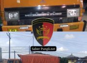 Polsek Cikande Melepas Armada PT ARU yang Tak Sesuai Pertek Transporter Limbah B3. Ada Apa Ini?