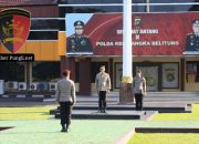 Momen Terakhir Pimpin Apel di Polda Babel, Wakapolda Irjen Pol. Tony Harsono Sampaikan Ucapan Terima Kasih