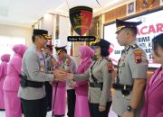 Serah Terima Jabatan Kasattahti, Kasikum, Dan Kapolsek Kawasan Pelabuhan Polrestabes Semarang Berlangsung Khidmat