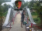 Polres Demak Rampungkan Pembangunan Jembatan Merah Putih Presisi