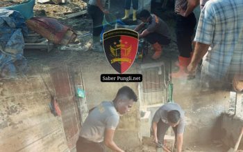 Pemulihan Bertahap Pascabencana, Brimob Bersama Warga Pulihkan Permukiman dan Sarana Air Bersih