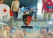 Sinergi Kemanusiaan Brimob dan PMI, Dapur Lapangan Beroperasi dan Masjid Diperbaiki di Aek Ngadol