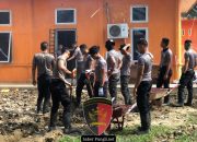 Taruna Akpol Bersihkan Dispora Aceh Tamiang, Siapkan Posko Satlat Kijang Jelang Pembukaan Latsitardanus 2026