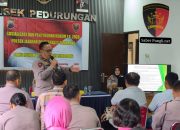 Polrestabes Semarang Gelar Sosialisasi Hukum Di Polsek Pedurungan