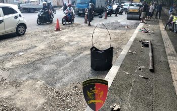 Perbaikan Jalan di Depan Pom Bensin Kembang Arum, Bentuk Komitmen PT Praba Mas Hill