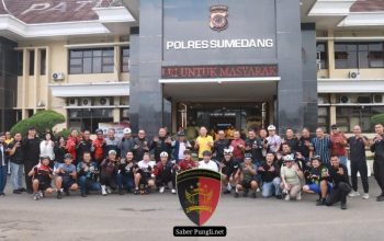 Gowes Gocapan Lodaya: Kapolda Jabar Irjen Pol. Rudi Setiawan Pimpin Rombongan Jelajah 46 KM Finish di Mapolres Sumedang