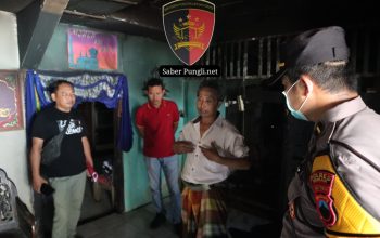 Polres Demak Tangani Kebakaran di Wedung, Seorang Lansia Alami Luka Bakar