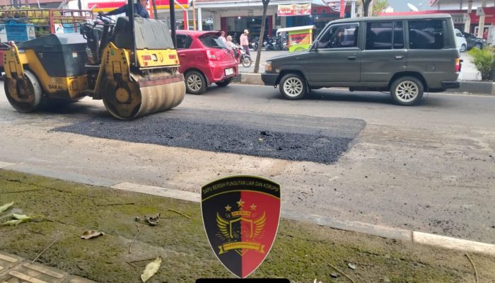 PT Praba Mas Hill Gerak Cepat, Komitmen dengan Pemkot Dibuktikan Lewat Perbaikan Jalan Kalipancur