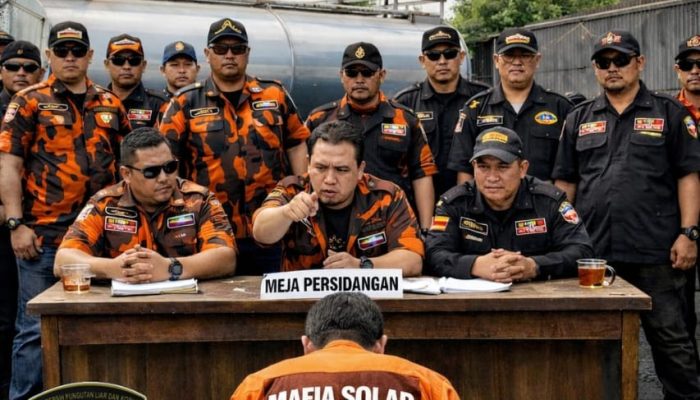 Pemuda Pancasila Demak Bersama GRIB Jaya Demak Bersatu Melawan Dugaan Mafia Solar di Kabupaten Demak
