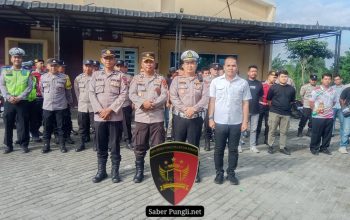 Polres Binjai Gelar Patroli Gabungan Antisipasi Geng Motor dan Tawuran remaja