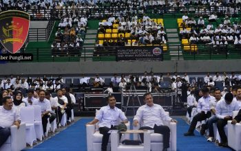 Ribuan Relawan MBG Hadiri Komsos dan Buka Bersama di GOR Among Rogo