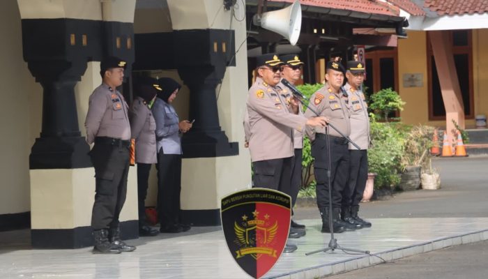 Kapolda Babel Pimpin Apel Pagi Pasca Idul Fitri 1447 H, Apresiasi Pengamanan Dan Kinerja Anggota