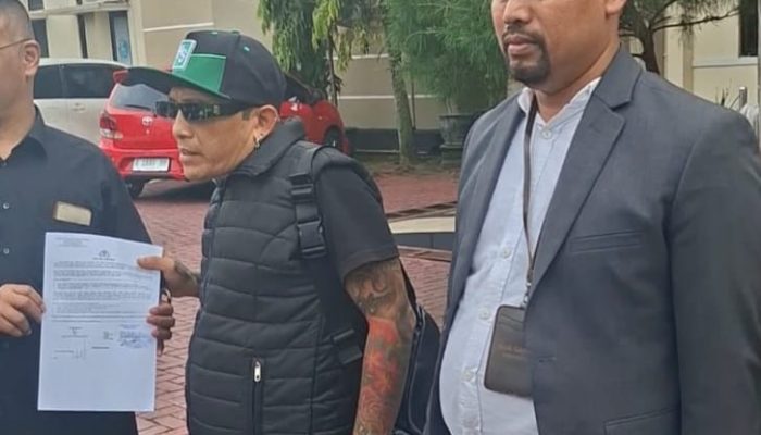 Kades Hoho Alkaf Resmi Melaporkan LSM Harimau Terkait Persekusi ,Intimidasi dan Penganiayaan.