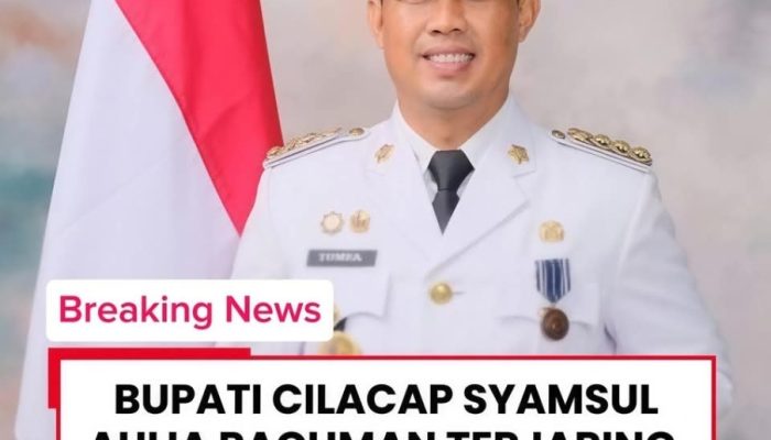 Komisi Pemberantasan Korupsi (KPK) melakukan Operasi Tangkap Tangan (OTT) terhadap Bupati Cilacap, Syamsul Auliya Rachman