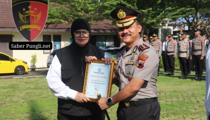 Kapolres Demak Terima Penghargaan TRC PPA Nasional atas Keberhasilan Tekan Kejahatan Perempuan dan Anak