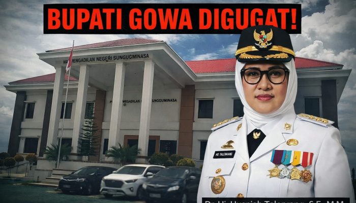 Gugatan Risqilah Terhadap Bupati Gowa Terdaftar di Pengadilan
