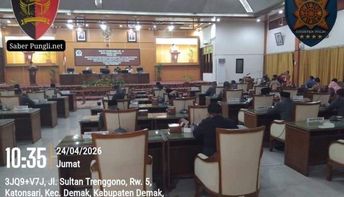 Rapat Paripurna ke-9 DPRD Demak: Rekomendasi LKPJ Jadi Catatan Penting Evaluasi Kinerja