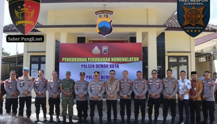 Kapolres Demak Dorong Optimalisasi Kamtibmas Pasca Perubahan Nomenklatur