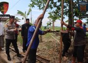 Polres Demak dan PT Saprotan Bangun Sumur Bor untuk Warga Trimulyo