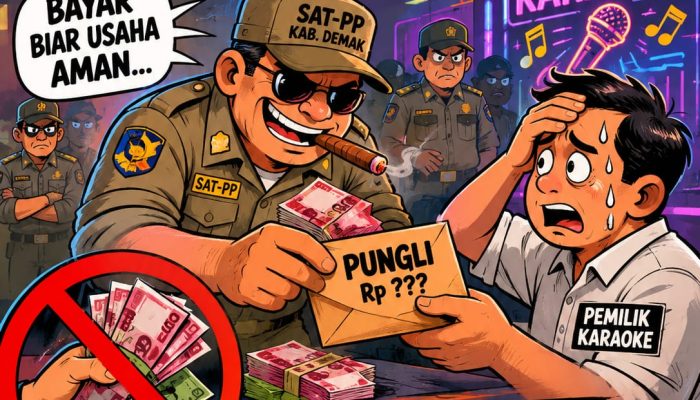 Diduga Oknum Satpol PP Demak Lakukan Pungutan Liar terhadap Pemilik Karaoke
