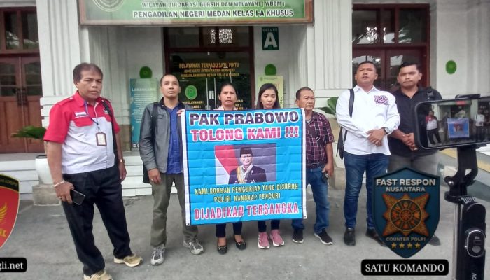 Polrestabes Medan Menang Praperadilan, Pemohon: “Tolong Pak Presiden dan Pak Habiburokhman, Kami Butuh Keadilan!”