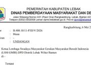 Dugaan Penipuan Oknum Kepala Desa Cigingang Masuk Penanganan DPMD, LSM GMBI Distrik Lebak Desak Tindakan Tegas