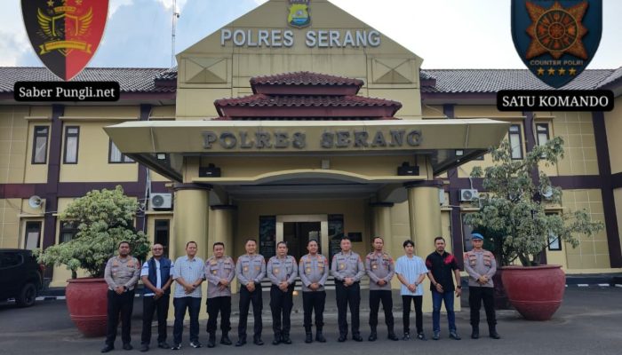 POLRES SERANG TERIMA SUPERVISI IMPLEMENTASI SPKT DAN PAMAPTA DARI TIM ASTAMAOPS POLRI