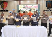 Polres Simalungun Gelar Press Release Narkoba Sepekan, Ungkap 11 Kasus dan Bongkar Jaringan Bandar Lintas Kabupaten Berjaringan Aceh