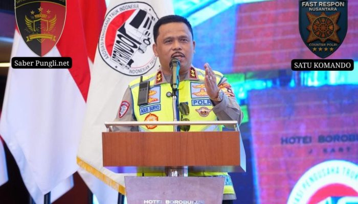 Hadir di Munas Aptrindo, Kakorlantas Polri Siapkan Penegakan Hukum Tegas untuk Zero ODOL 2027