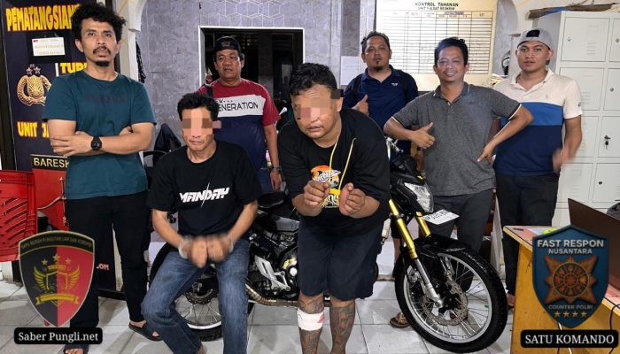 Tiga Hari Buron, Polres Pematangsiantar Ringkus Dua Pelaku Curat Pencurian Motor Dinas Kodim