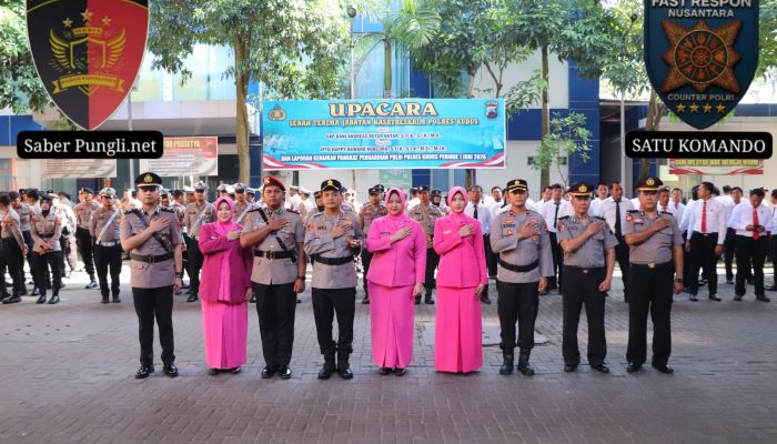 Jabatan Kasat Reskrim Berganti, Kapolres Kudus: Tantangan Penegakan Hukum Kian Kompleks