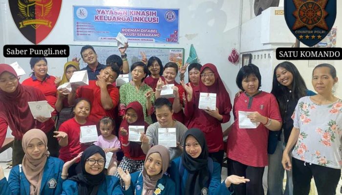 Dorong Kepedulian Sosial, Daily Pastry Semarang dan Mahasiswa Undip Gelar Aksi Berbagi Bersama Roemah Difabel Inklusi
