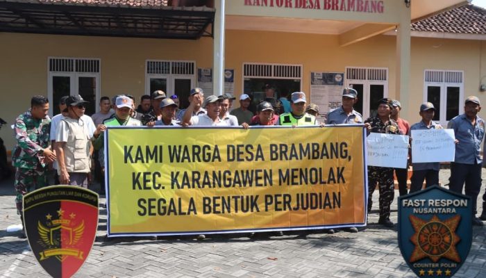 Polres Demak Tindaklanjuti Laporan Warga, Komitmen Tolak Perjudian Menguat di Brambang