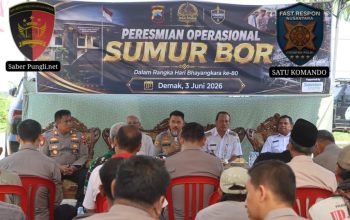 Hari Bhayangkara ke-80, Polres Demak Wujudkan Kepedulian Melalui Bantuan Sumur Bor