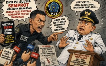 Ucapan Monafri Soap Wartawan Abal – Abal tuai Kecaman, PJI SulSel Minta Klarifikasi