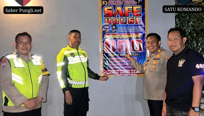 Polsek Dawe Kudus Resmikan Safe House 110 di Dua Desa, Siapkan Rumah Aman bagi Warga