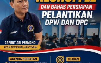 DPW PWDPI Jawa Tengah Gelar Reshuffle dan Bahas Persiapan Pelantikan DPW serta DPC